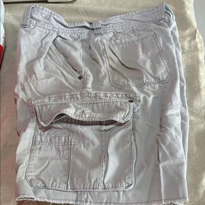 OP Men's Cargo Shorts Light Gray